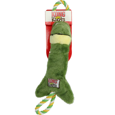 Foto van KONG Knots Tugger Kikker Small/Medium