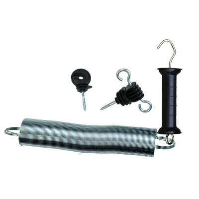 Foto van Poortgreep met haken incl. veer 5 cm