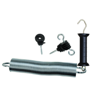 Poortgreep met haken incl. veer 5 cm