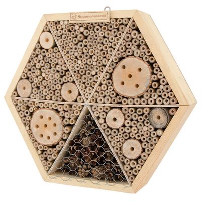 Foto van Natuurmonumenten Insectenhuis zeshoek Suraj