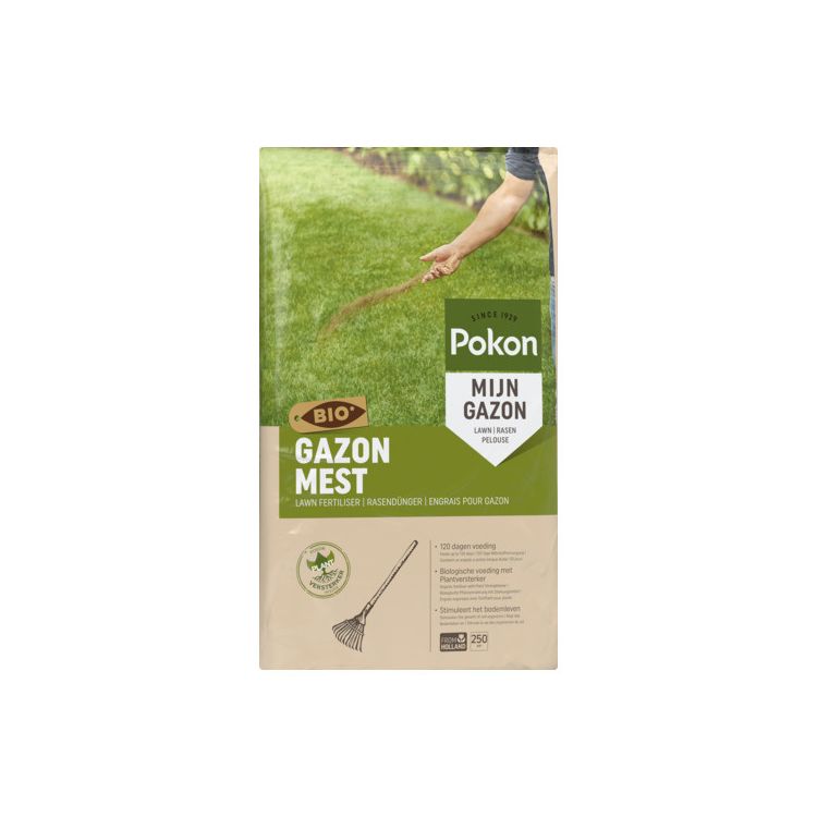 Pokon Bio Gazonmest Foto van Pokon Bio Gazonmest