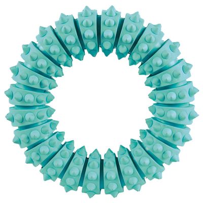 Foto van Trixie Denta Fun ring muntsmaak natuurrubber - 3 stuks