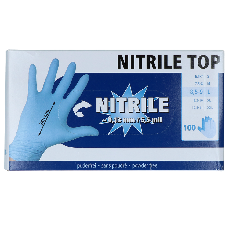 Foto van Melkershandschoen 5.5 mil maat L 8-9