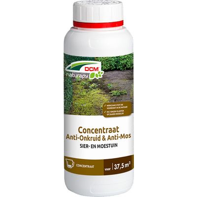 DCM Naturapy Anti-onkruid Anti-mos totaal conc Foto van DCM Naturapy Anti-onkruid Anti-mos totaal conc