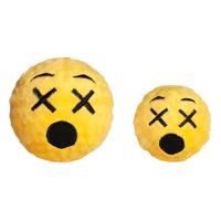 FabDog Cross Eyed Emoji Faball S 7.6 cm