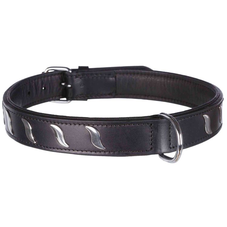 Trixie Active halsband met applicaties leer Foto van Trixie Active halsband met applicaties leer