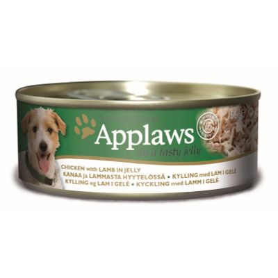 Applaws Hondenvoer Blik Jelly Kip & Lam 156 gr. Foto van Applaws Hondenvoer Blik Jelly Kip & Lam 156 gr.