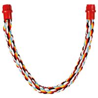 Trixie Touw-zitstok Flexibel met schroefbevestiging - 3 stuks