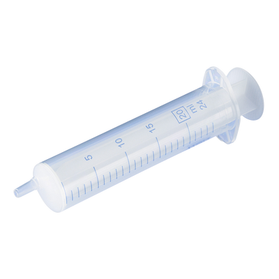 Foto van Wegwerpspuit 2-delig Luer Slip 20ml