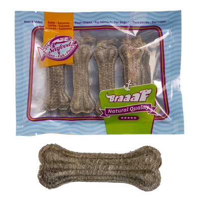 Foto van Braaaf Salmon Fish Bones 8 cm (4 pcs)