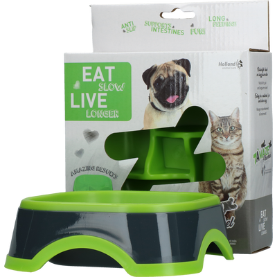 Foto van Eat Slow Live Longer Amaze Pinwheel Green S