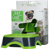 Eat Slow Live Longer Amaze Pinwheel Green S