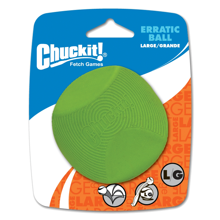 Foto van Chuckit Erratic Ball L 7 cm 1 Pack