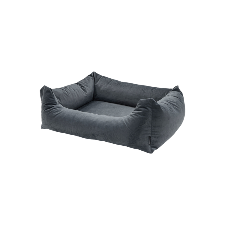 Foto van Madison Velours Dog Bed Grijs S