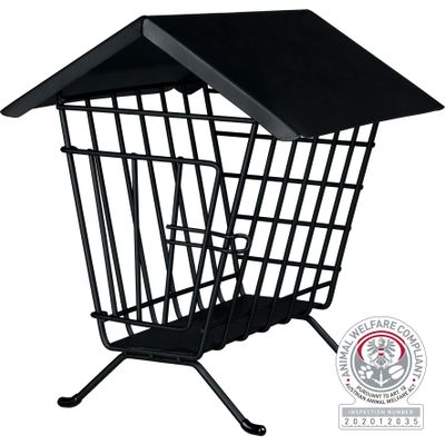 Trixie Hooiruif vrijstaand met deksel metaal Foto van Trixie Hooiruif vrijstaand met deksel metaal