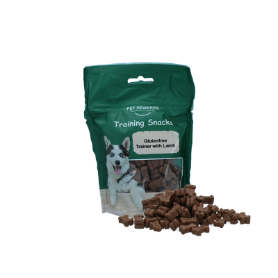 Foto van Pet Rewards Glutenfree trainer with lamb