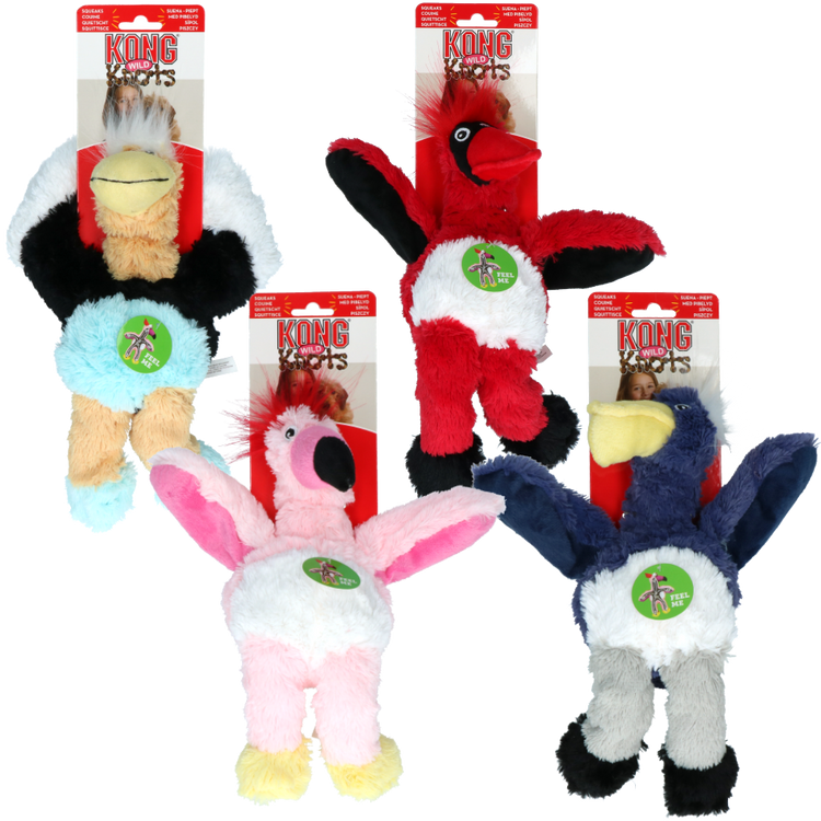 Foto van KONG Wild Knots Birds Assorted Md/Lg