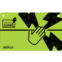 ZoneGuard Waarschuwingsbord en GEVAAR schrikdraaden