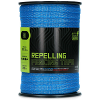 ZoneGuard 10 mm afwerend afrasteringslint blauw 200 m