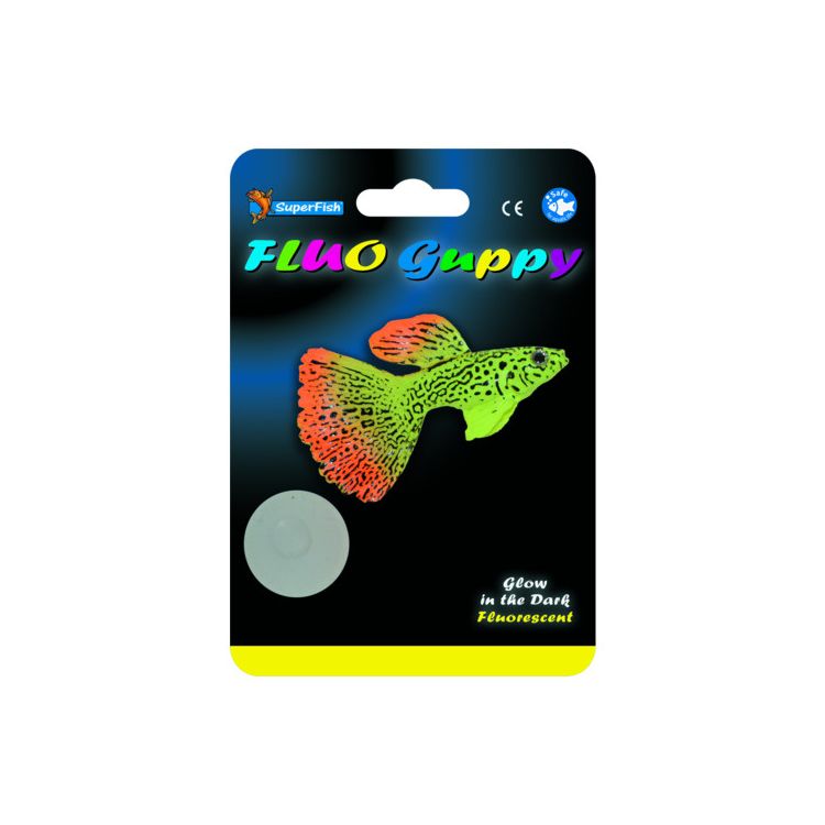 Foto van SuperFish Fluo guppy
