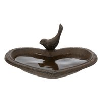 Trixie Vogeldrinkschaal/-bad hart vrijstaand gietijzer