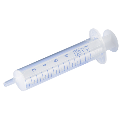 Foto van Wegwerpspuit 2-delig Luer Slip 10ml