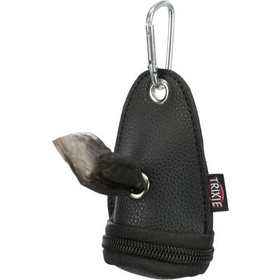 Trixie Zakjesdispenser kunstleer - 4 stuks Foto van Trixie Zakjesdispenser kunstleer - 4 stuks