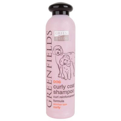 Foto van Greenfields Dog Curly Coat Shampoo