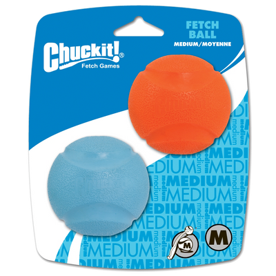Foto van Chuckit Fetch Ball M 6 cm 2 Pack