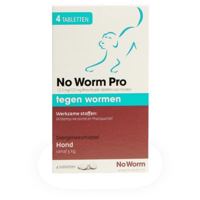 Foto van No Worm Pro Hond-L