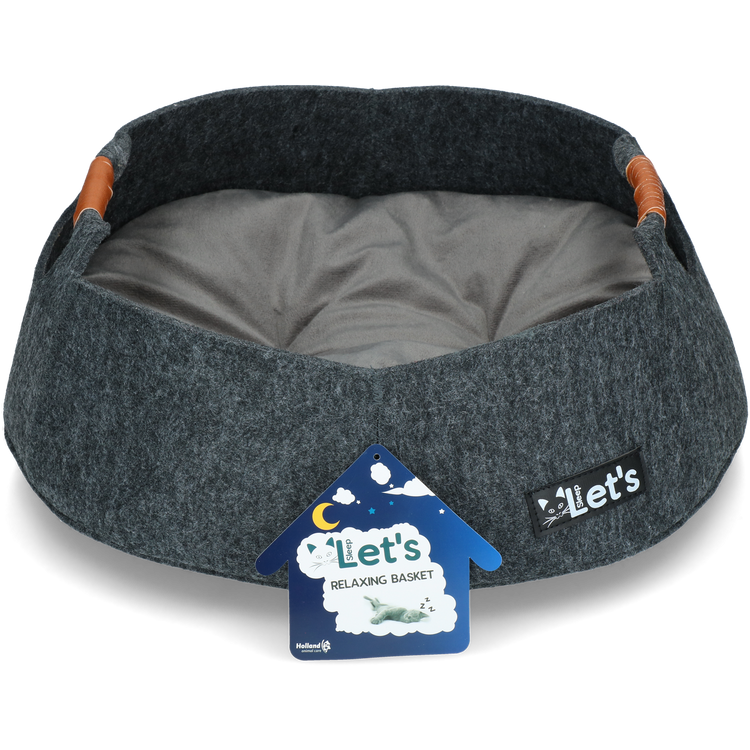 Foto van Let&#039;s Relaxing Basket Kat Antraciet