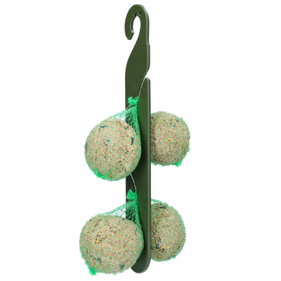 Foto van Voerstation met 4 mezenbolletjes