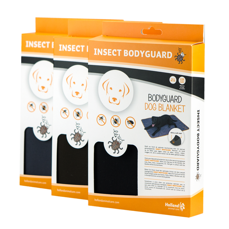 Foto van Bodyguard Dog Blanket Grey