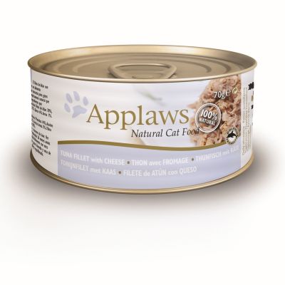 Applaws Kattenvoer Blik Tonijn & Kaas 70 gr. Foto van Applaws Kattenvoer Blik Tonijn & Kaas 70 gr.