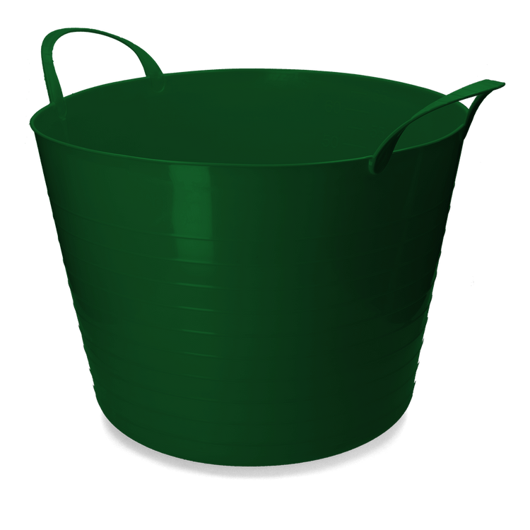 Foto van Emmer V-Trug Flexi groen 65 l