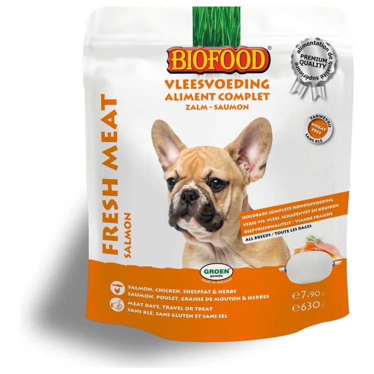 Biofood Vleesvoeding compleet Foto van Biofood Vleesvoeding compleet