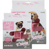 Eat Slow Live Longer Amaze Pinwheel Pink M