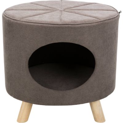 Trixie Relax-Huis Marcy met houten pootjes Foto van Trixie Relax-Huis Marcy met houten pootjes