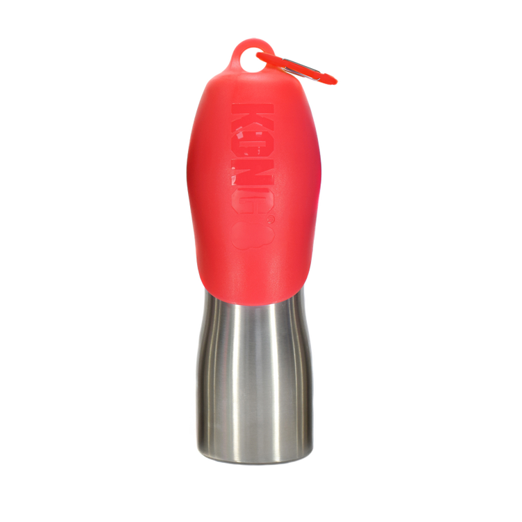 Foto van KONG H2O 740 ml rvs waterfles rood