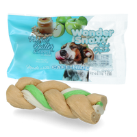 Wonder Snaxx MINI Braid pinda en appel testverpakking