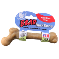 Pet Qwerks Boar BarkBone Porkchop - MD