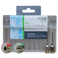 Naald Henke Schroef 180x15 15Gx5/8en