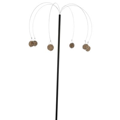 Foto van Trixie Mezenbollenhouder palm 6 bollen metaal