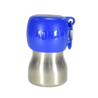 Foto van KONG H2O 255 ml rvs waterfles blauw