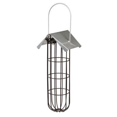 Foto van Trixie Mezenbollenhouder met dak 4 bollen metaal - 2 stuks