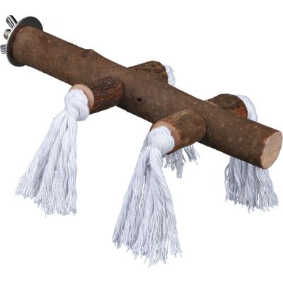 Foto van Trixie Zitstok met schroefbevestiging schorshout