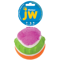 JW Mixups Ribbed Ball L 10 cm