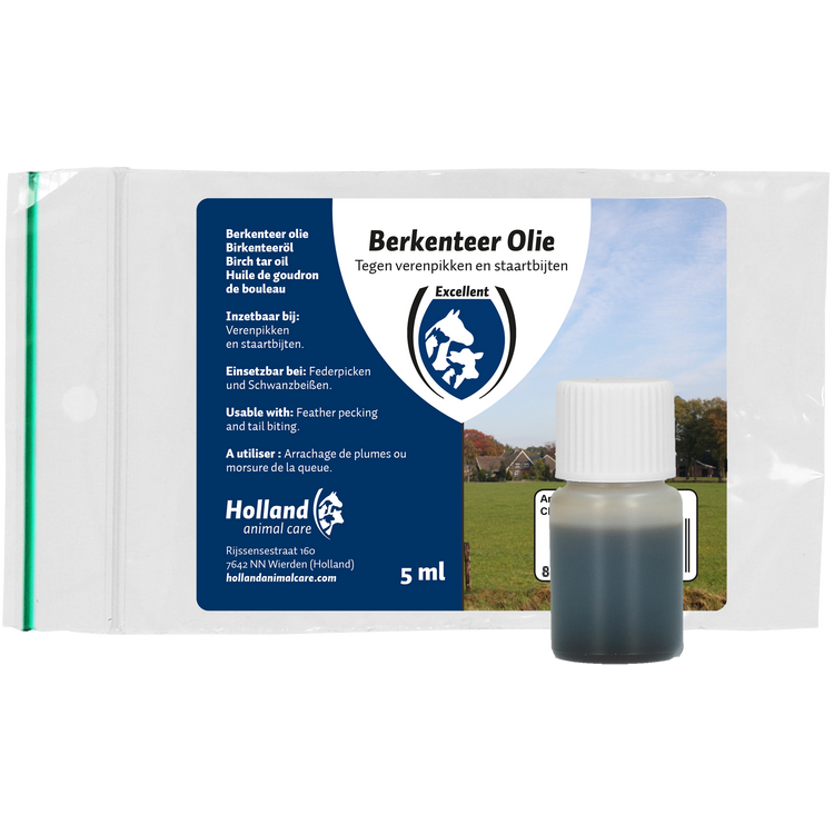 Foto van Berkenteer olie