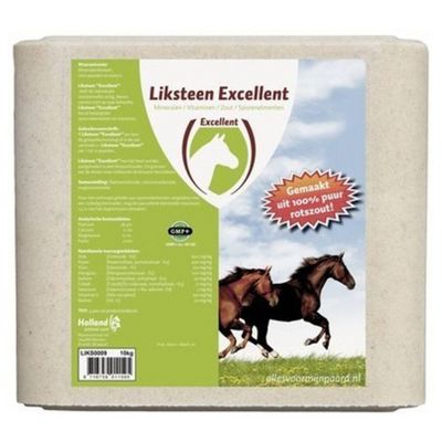 Excellent Salt lick Liksteen paard Foto van Excellent Salt lick Liksteen paard