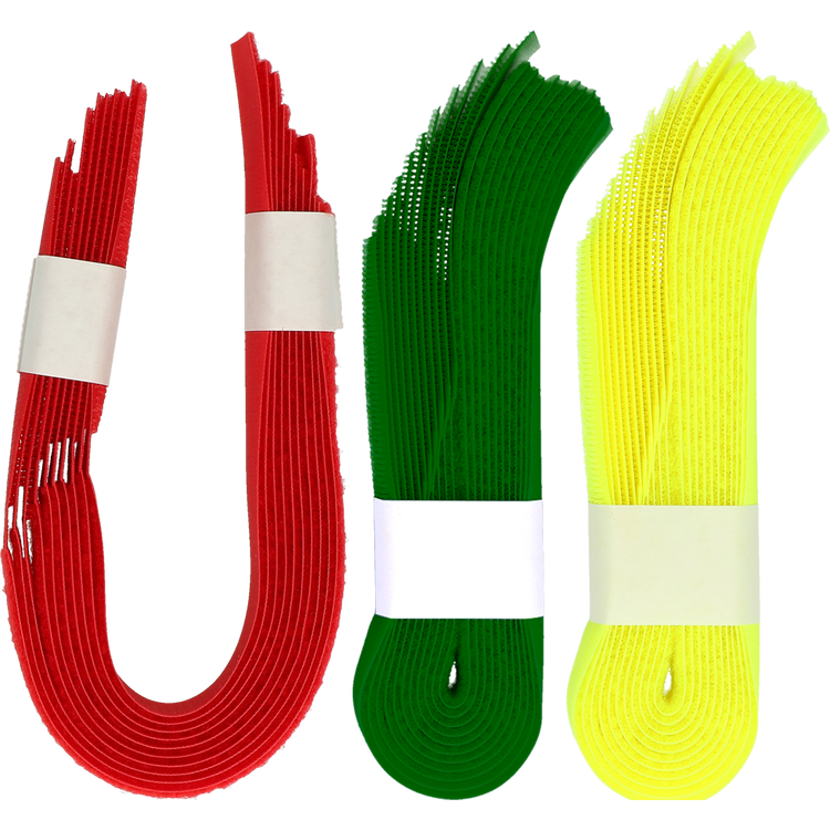 Foto van Koeherkenningsband klittenband geel